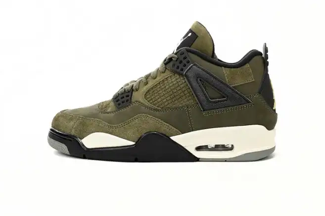 FB9927-200 Olive Air Jordan 4 Craft Medium 0602